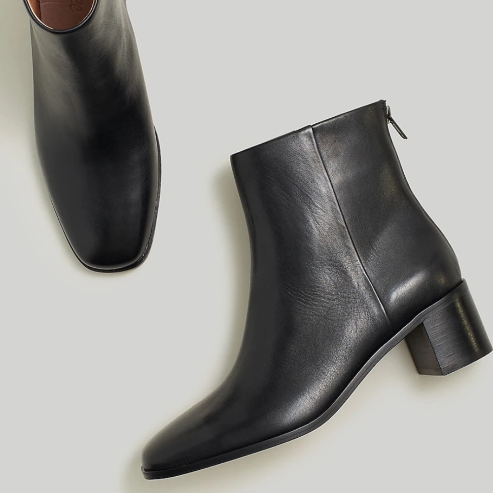 Madewell black Essex Ankle Boot